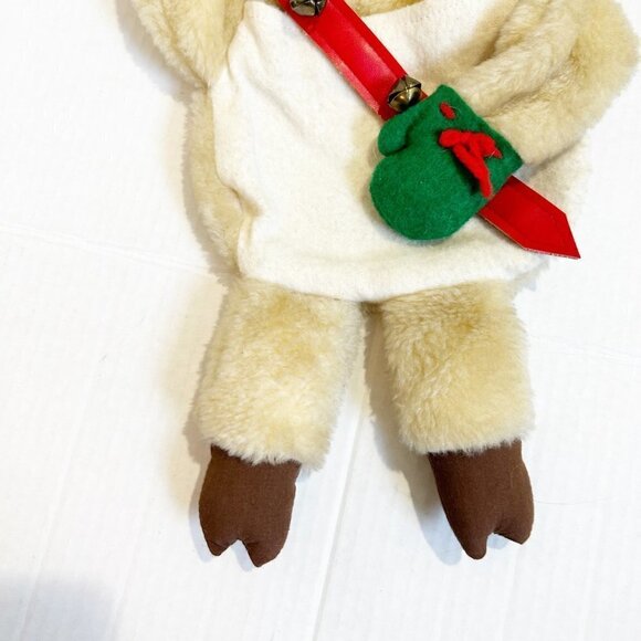 🌷SALE Vintage Hallmark Christmas 1981 Reindeer Card Carrier Collectible - Picture 2 of 12